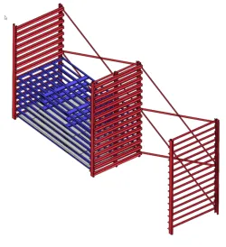 SHEET METAL STORAGE RACK