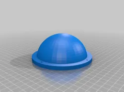 shield boss 10.2cm radius
