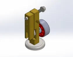 SMALL VERTICAL SINGLE CYLINDER OSCILLATING STEAM ENGINE