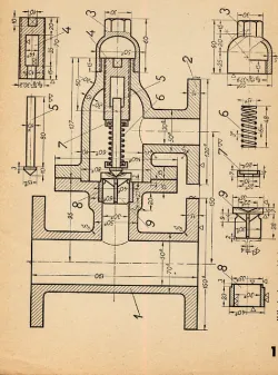 Spring discharge safety valve