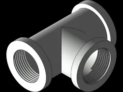 T-shaped pipe