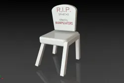 Tombstone Chair