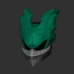 Vigilante Dark Deku Head 