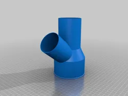 Vivosun 4" Inline Fan Xtool 2 Port Adapter