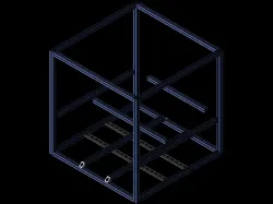 VRN24-350 - KIT FRAME VORON 2.4 350  COM CONEXÕES