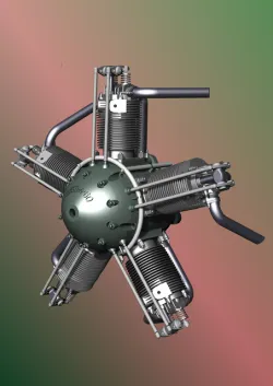 Walter NZ 60 radial engine
