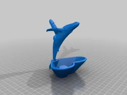 Whale Penis Jewelry Holder