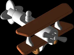 Wooden Toy Plane