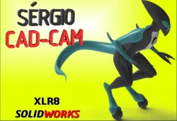XLR8 Ben 10 - Sérgio CAD CAM