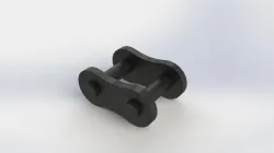 1" SIMPLEX CHAIN LINK