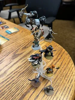 25mm tree-style mini figure display stand