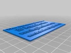 3D Business Card