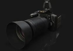 3D model of DSLR Camera