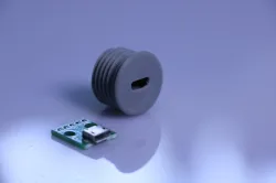 3D peintable micro usb connector cover