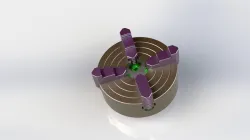 4 jaw chuck basic model