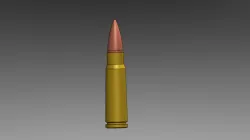 7.62 x 39 Cartridge for AK-47 and Other Weapons