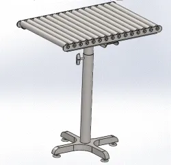 Adjustable Conveyor Roller Table