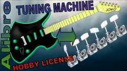 Alibre - Guitar Tuning Machine