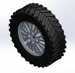 ATV wheel assembly