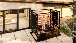 automatic ladder, rendering