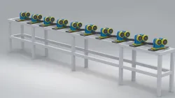 Automatic Loading, Unloading Long Bar Feeder