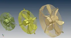Axial fan YWF4S-400B5DI, YWF4S-300B5DI