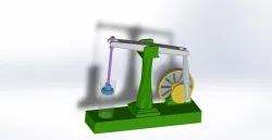 Beam Pump Mechanism | Sucker Rod Pumping | Solidworks