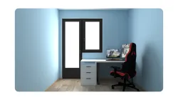 Bedroom/Office Desk Legs Variations