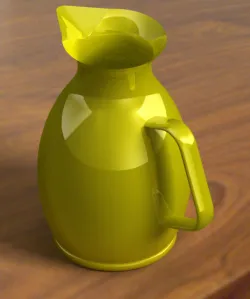 Bottle Flask - surface modeling