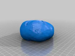 Bread Roll / Bun 3D Scan 