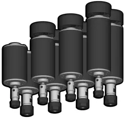 Brushed DC CNC Spindles 200, 300, 400, & 500W with both ER11 and ER16 Collet Chucks