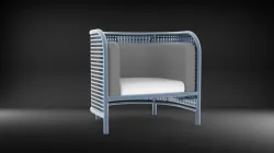 CANED CHAIR