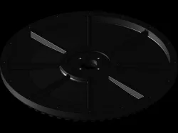 Cast Iron Rubber Grinding Disc