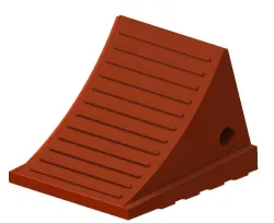 Checkers Wheel Chock and Vertica Mount