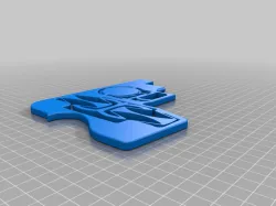 Click Clack Toy Gun - Print-In-Place