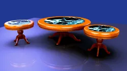 COFFEE TABLE SET  BRO  1977