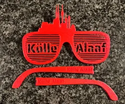 Cologne Carnival Shutter Shades "Kölle Alaaf"