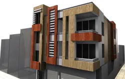 commercial building with house