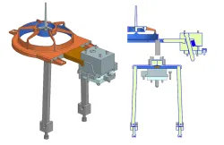 COOLING FAN CASE MOLD (SLIDER+LIFTER)