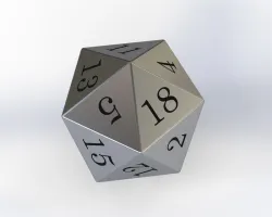 D20 dice