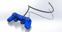 Design of gamepad  using solidworks 2020