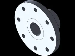 Flange Bracket Component