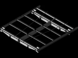 Floor structure VW bus 55 to 67