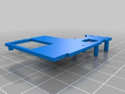 Front mount/heat sink for the pcb of the Inst360 Ace Pro