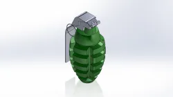 Grenade assembly model