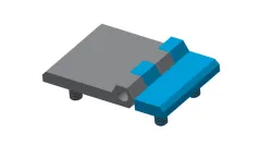 leaf hinge  M8