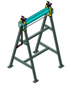 Manual Sheet Metal Rolling Machine