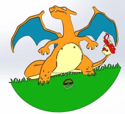MECHANICAL CHARIZARD POKEMON