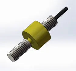 Miniature In-line load cell 5kg 10kg 20kg 50kg 100kg cylindrical load cell M6