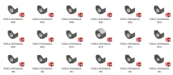 PORCAS SEXTAVADAS DIN 934 (HEX NUT DIN 934)